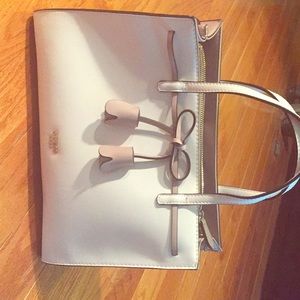 NWT rose GUESS handbag